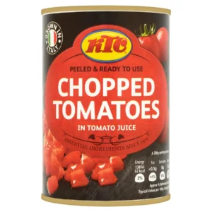 KTC Chopped Tomatoes in a Rich Tomato Juice